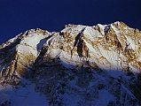 301 Annapurna Main, Annapurna Central, Annapurna East Summits At Sunrise From Annapurna Sanctuary Base Camp The Annapurna Main (8091m), Central (8051m) and East (8026m) summits dominate the view at sunrise from Annapurna Sanctuary Base Camp.